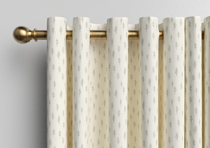 Rebecca, Bud Green - Made to Measure Curtains - Image 12